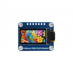 0.96inch RGB OLED Display Module, 64×128 Resolution, 65K Colors, SPI Interface 0.96inch RGB OLED Display Module, 64×128 Resolution, 65K Colors, SPI Interface
