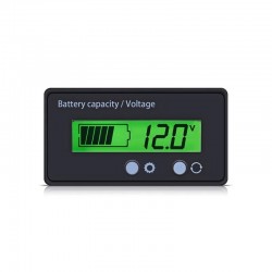 12-84V LED Acid 3-24 Strings Lithium Battery Power Display Meter Power Display GY-6GS Green Self setting