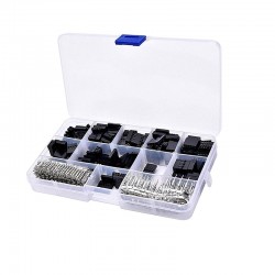 Dupont Connector 2.54mm Pitch Dupont Cable Jumper Wire Pin Header Housing Assorted Kit Dupont Connector 2.54mm Pitch Dupont Cable Jumper Wire Pin Header Housing Assorted Kit