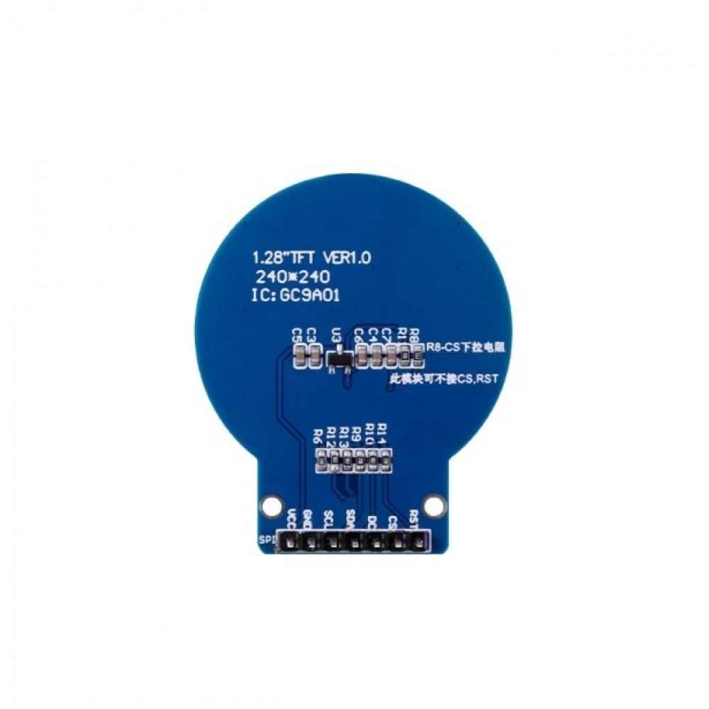 Round Display Module Buy 1.28 Inch Round TFT LCD Display Module, 240×240 Resolution, IPS ...