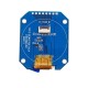 1.28 Inch Round TFT LCD Display Module, 240×240 Resolution, IPS Panel, SPI Interface, Square Plate