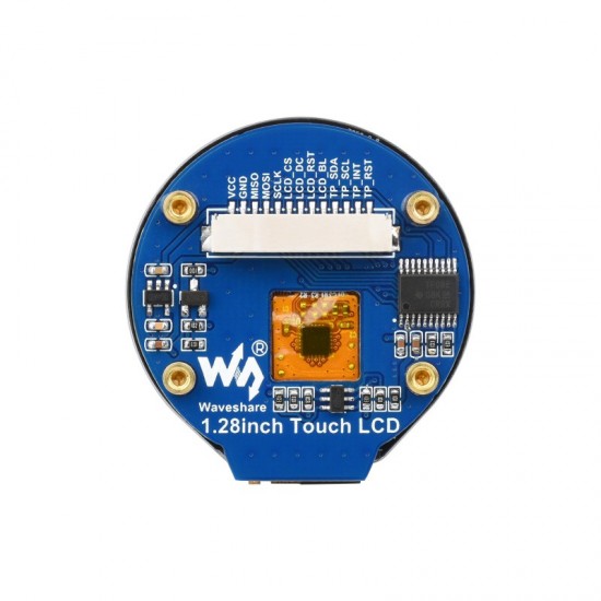 1.28inch Round LCD Display Module with Touch panel, 240×240 Resolution, IPS, SPI And I2C Communication 1.28inch Round LCD Display Module with Touch panel, 240×240 Resolution, IPS, SPI And I2C Communication