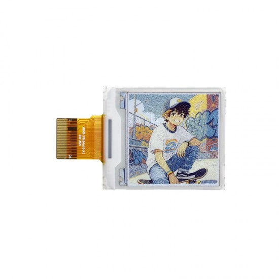 Waveshare 1.54inch e-Paper Raw display (E), E Ink Spectra 6 (E6) full-color, 240×240 pixels, SPI Interface