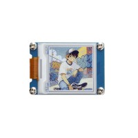Waveshare 1.54inch e-Paper Display Module (E), E Ink Spectra 6 (E6) full-color, 240×240 pixels, SPI Interface - With Driver Board 