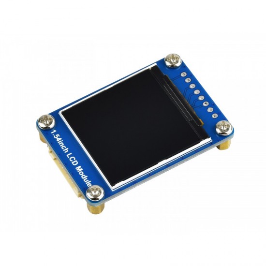 1.54inch LCD Display Module, IPS Screen, 65K RGB Colors, 240×240 Resolution, SPI Interface