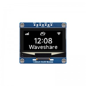1.54inch OLED Display Module, 128×64 Resolution, SPI / I2C Communication - White 1.54inch OLED Display Module, 128×64 Resolution, SPI / I2C Communication - White