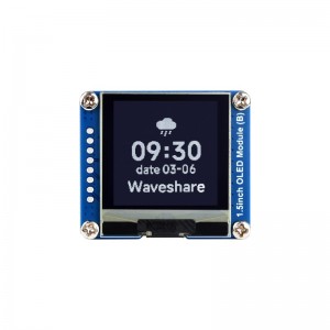 1.5inch OLED Display Module, 128×128 Resolution, SPI / I2C Communication, Black / White Display Color 1.5inch OLED Display Module, 128×128 Resolution, SPI / I2C Communication, Black / White Display Color