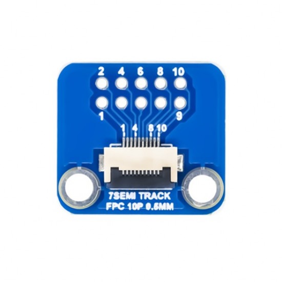 10 Pin 0.5mm FFC FPC Connector Breakout Board 10 Pin 0.5mm FFC FPC Connector Breakout Board