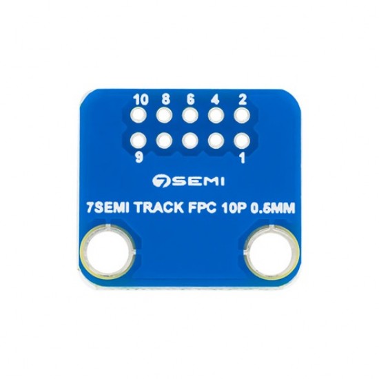 10 Pin 0.5mm FFC FPC Connector Breakout Board 10 Pin 0.5mm FFC FPC Connector Breakout Board