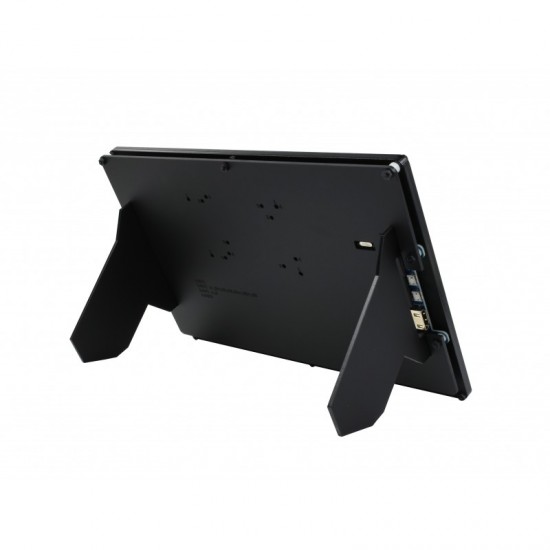 Waveshare 10.1inch Capacitive Touch Screen LCD (B) with Case, 1280×800, HDMI, IPS Screen, Low Power, with US Power Supply