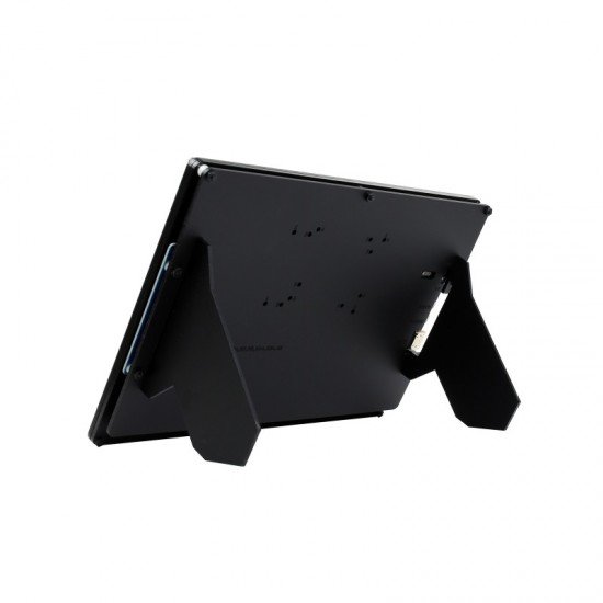 Waveshare 10.1inch Capacitive Touch Screen LCD (B) with Case, 1280×800, HDMI, IPS Screen, Low Power, with US Power Supply