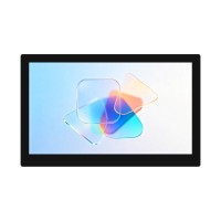 Waveshare 10.1inch QLED Quantum Dot Display Type B, 1280 × 720 Resolution, G+G Toughened Glass Panel, 10-Point Touch, IPS Display Panel, Supports DDC/CI Brightness Adjustment