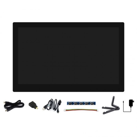 Waveshare 10.1inch QLED Quantum Dot Display Type B, 1280 × 720 Resolution, G+G Toughened Glass Panel, 10-Point Touch, IPS Display Panel, Supports DDC/CI Brightness Adjustment Waveshare 10.1inch QLED Quantum Dot Display Type B, 1280 × 720 Resolution, G+G Toughened Glass Panel, 10-Point Touch, IPS Display Panel, Supports DDC/CI Brightness Adjustment