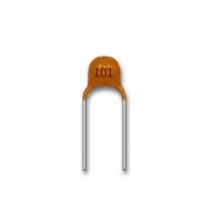 CT4-0805Y101M500 - 0.1nF / 100pF / 0.0001uF  Multilayer Ceramic Disc Capacitor (101) 