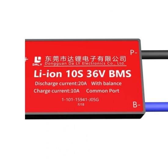 10S 36V 20A BMS For Lithium ION Battery Protection - DALY