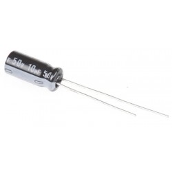10uF/ 50V Electrolytic Capacitor
