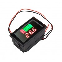 12V–60V DC Lead-Acid Digital Battery Capacity Indicator, Charge Tester & Voltmeter Display Module