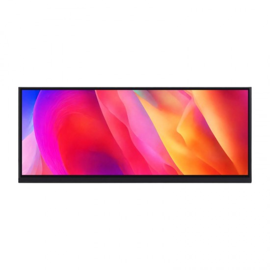 12.3inch Capacitive Touch Display, In-Cell Technology, 1920x720, 178° Wide Viewing Angle, HDMI/Type-C Display Interface, IPS Panel, 10-Point Touch