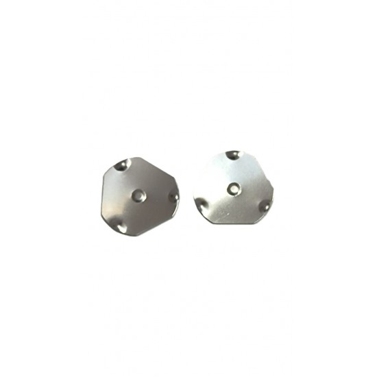 12mm Dia Metal Dome Switch- 3Leg, Triangle Shaped - Pack of 25
