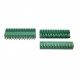 12pin Pluggable Terminal Block Connector - Right Angle - 3.81mm Pitch - 15EDGR3.81- Set of M+F