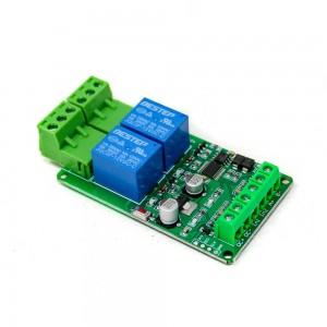12V Modbus RTU 2 Channel Relay Module, Support RS485/TTL Communication 12V Modbus RTU 2 Channel Relay Module, Support RS485/TTL Communication