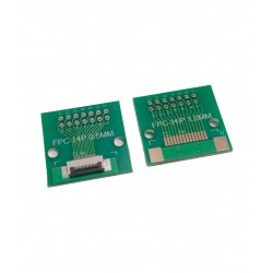 14 Pin 0.5mm FFC / FPC Adapter Board With Soldered Connector