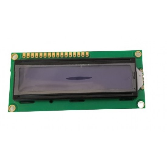 HED1601-02B 16x1 LCD - Blue Background