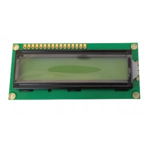 HED1601-02 16x1 LCD - Y/G Background