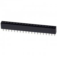 Female Header 16x1 Connector, 2.54mm Pitch - 8mm Height