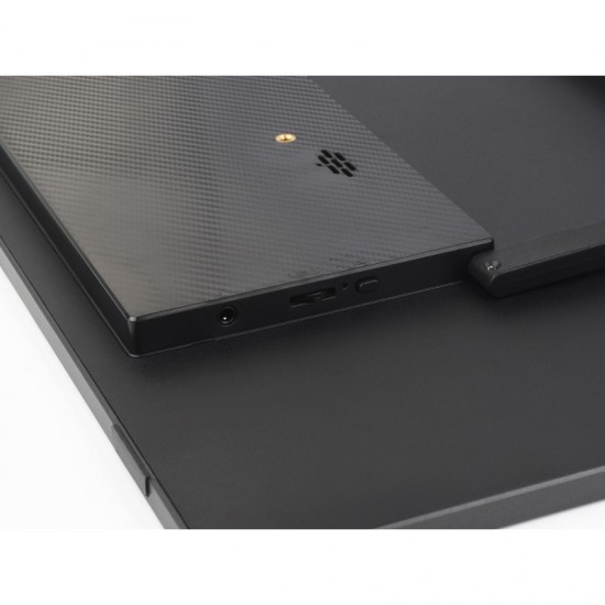Luckfox 18.5inch Touch Monitor With Stand, 1920 × 1080 Resolution, 120Hz Refresh Rate, Mini HDMI / Type-C Display Ports, IPS Screen, 10-Point Touch