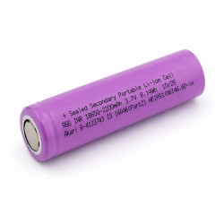 INR 18650 2200mAh 3.7V Li-ion Rechargeable Battery | High Capacity Lithium Cell