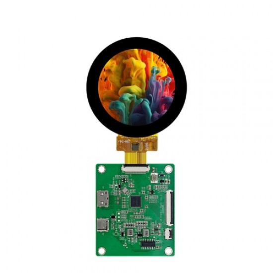 Viewe 2.1 Inch 480×480 Round TFT HDMI Touch Display (UEDX48480021-Round-HMD) Viewe 2.1 Inch 480×480 Round TFT HDMI Touch Display (UEDX48480021-Round-HMD)