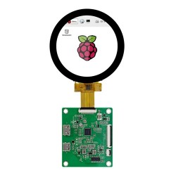 Viewe 2.8 Inch 480×480 Round TFT HDMI Touch Display (UEDX48480028-Round-HMD)