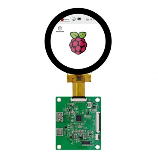 Viewe 2.8 Inch 480×480 Round TFT HDMI Touch Display (UEDX48480028-Round-HMD) Viewe 2.8 Inch 480×480 Round TFT HDMI Touch Display (UEDX48480028-Round-HMD)