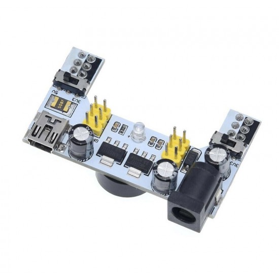 2 Channel 5V/3.3V Breadboard Power Supply Module