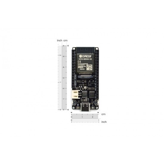 DF ROBOT FireBeetle 2 ESP32-E IoT Microcontroller with Header (Supports Wi-Fi & Bluetooth) 4MB Flash Memory (MPN: DFR0654-F)