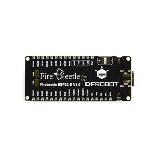 DF ROBOT FireBeetle 2 ESP32-E IoT Microcontroller with Header (Supports Wi-Fi & Bluetooth) 4MB Flash Memory (MPN: DFR0654-F)