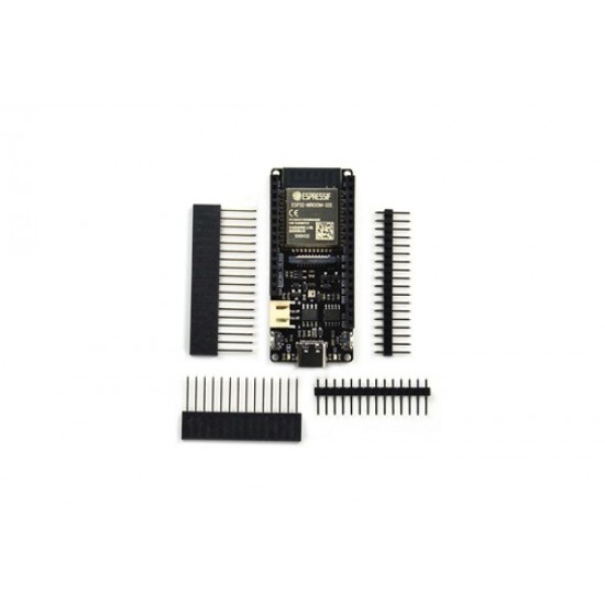 DF ROBOT FireBeetle 2 ESP32-E IoT Microcontroller with Header (Supports Wi-Fi & Bluetooth) 4MB Flash Memory (MPN: DFR0654-F)