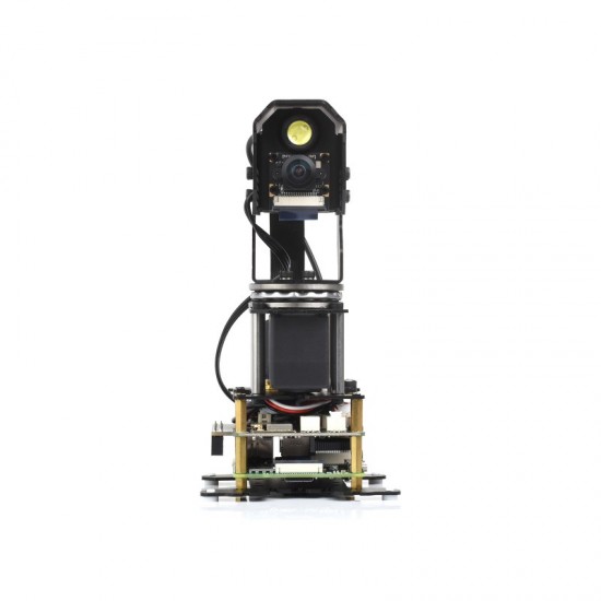 360Degree Omnidirectional High-Torque 2-Axis Expandable Pan-Tilt Camera Module, Driven By Serial Bus Servos, Based On General Driver Board For Robots