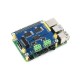 Waveshare 2-Channel Isolated CAN Expansion HAT for Raspberry Pi, Dual Chips Solution