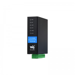 2-Ch RS485 to RJ45 Ethernet Serial Server, Dual channels RS485 independent operation, Dual Common Ethernet Ports 2-Ch RS485 to RJ45 Ethernet Serial Server, Dual channels RS485 independent operation, Dual Common Ethernet Ports