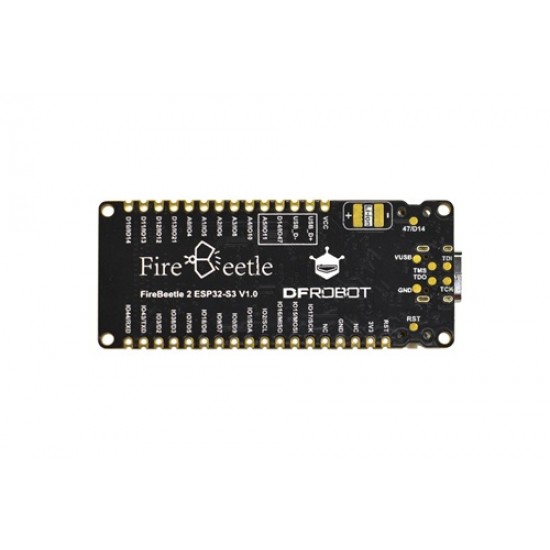 DF ROBOT FireBeetle 2 Board ESP32-S3-U (N16R8) AIoT Microcontroller with Camera (16MB Flash & 8MB PSRAM Wi-Fi & BT via Cable) (MPN: DFR0975-U) DF ROBOT FireBeetle 2 Board ESP32-S3-U (N16R8) AIoT Microcontroller with Camera (16MB Flash & 8MB PSRAM Wi-Fi & BT via Cable) (MPN: DFR0975-U)