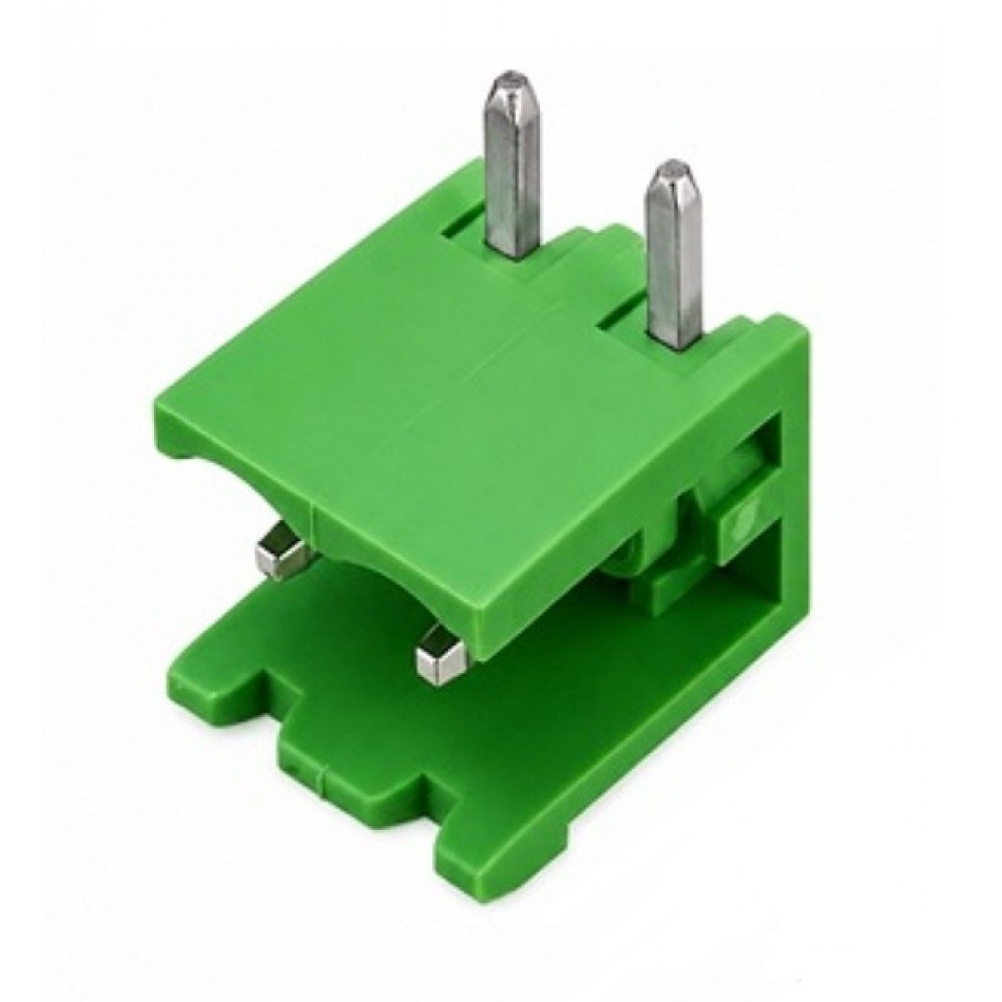 Buy 2 Pin Terminal Block Connector Male Right Angle Header 5.08mm Pitch ...