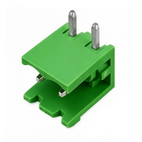 2 Pin Terminal Block Connector Male Right Angle Header 5.08mm Pitch - 5085 Series 2 Pin Terminal Block Connector Male Right Angle Header 5.08mm Pitch - 5085 Series
