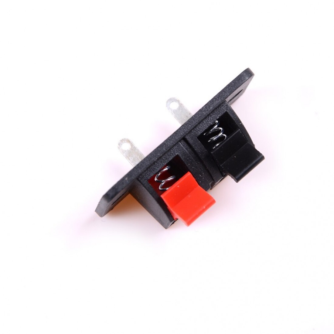 Buy 2 Way Spring Loaded Terminal Connector - Push Type Wire Terminal ...