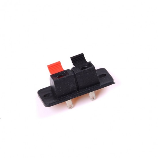 2 Way Spring Loaded Terminal Connector - Push Type Wire Terminal