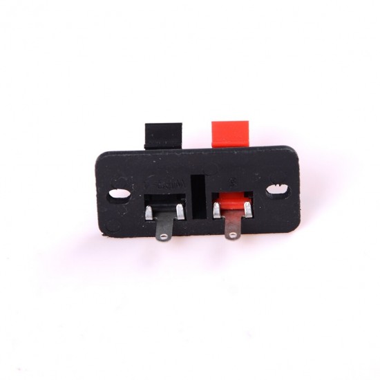2 Way Spring Loaded Terminal Connector - Push Type Wire Terminal