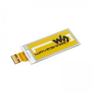 2.13inch 212x104,  E-Ink raw display panel, yellow/black/white three-color