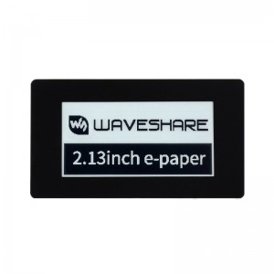 2.13inch Touch e-Paper HAT for Raspberry Pi, 250×122, Black / White, SPI 2.13inch Touch e-Paper HAT for Raspberry Pi, 250×122, Black / White, SPI