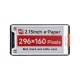 2.15inch E-Paper Display Module (B), E-Ink Display, 296x160, Red/Black/White, SPI Interface